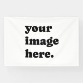 ロゴまたはイメージのビジネスイベント 横断幕 (横)