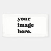 ロゴまたはイメージのビジネスイベント 横断幕 (横)