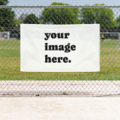 ロゴまたはイメージのフルサイズビジネスイベントバナー 横断幕 (インサイチュ)