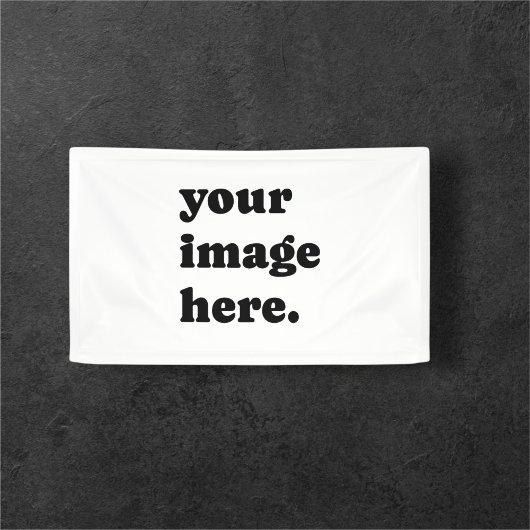 ロゴまたはイメージのフルサイズビジネスイベントバナー 横断幕