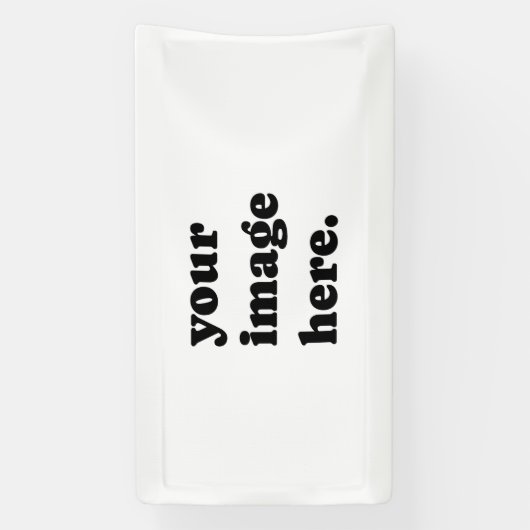 ロゴまたはイメージのフルサイズビジネスイベント 横断幕 (縦)