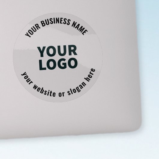 ロゴまたはイメージの編集可能はっきりした文字透明 シール