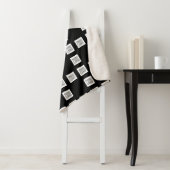 ロゴまたはイメージの繰り返しパタユニークーン シェルパブランケット (インサイチュ)