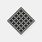 ロゴまたはイメージの繰り返しパタユニークーン スタンダードカクテルナプキン (角)