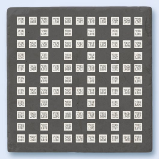 ロゴまたはイメージの繰り返しパタユニークーン ストーンコースター