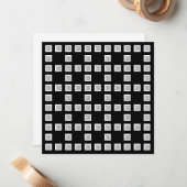 ロゴまたはイメージの繰り返しパタユニークーン ノートカード (正面/裏面インサイチュ)