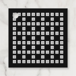 ロゴまたはイメージの繰り返しパタユニークーン フェイバータグ