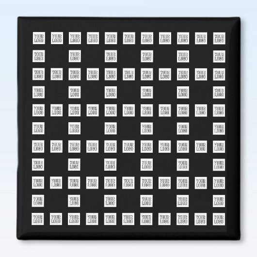 ロゴまたはイメージの繰り返しパタユニークーン マグネット