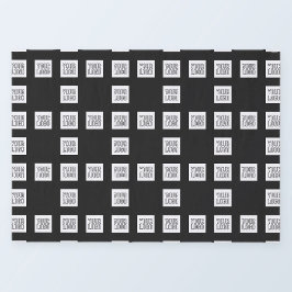 ロゴまたはイメージの繰り返しパタユニークーン 薄葉紙