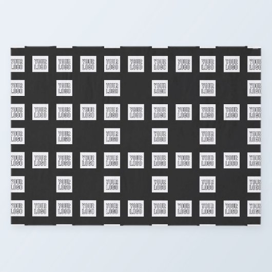 ロゴまたはイメージの繰り返しパタユニークーン 薄葉紙