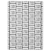 ロゴまたはイメージの繰り返しパターン クリップボード (裏面)