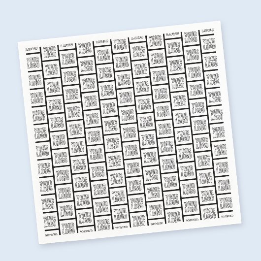 ロゴまたはイメージの繰り返しパターン スタンダードカクテルナプキン