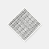 ロゴまたはイメージの繰り返しパターン スタンダードカクテルナプキン (角)