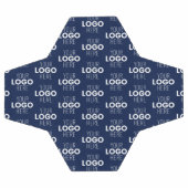 ロゴまたはイメージの繰り返しパターン | ネイビーブルー サッカーボール (フラット)