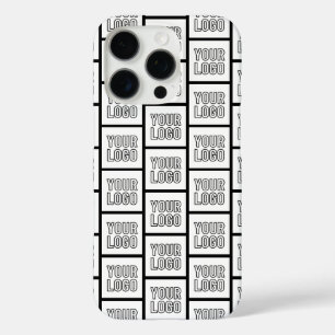 ロゴまたはイメージの繰り返しパターン iPhone 16 PROケース