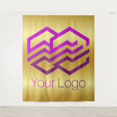 ロゴまたはイメージをカスタマイズ タペストリー (正面)