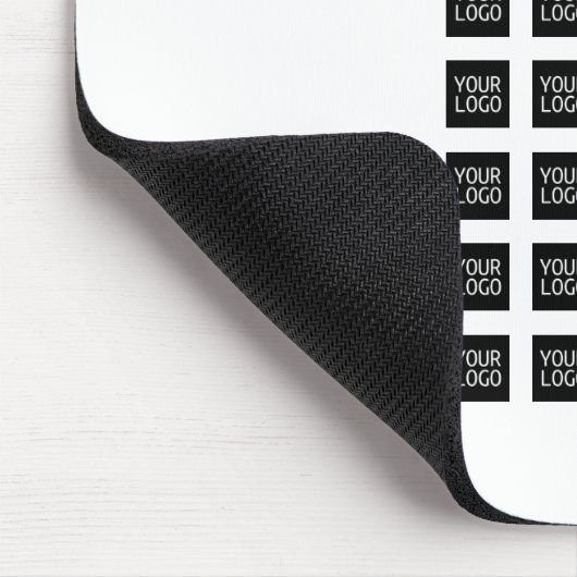 ロゴまたはイメージを使用したクロスパターンの作成 マウスパッド (コーナー)