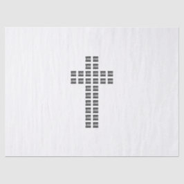 ロゴまたはイメージを使用したクロスパターンの作成 薄葉紙