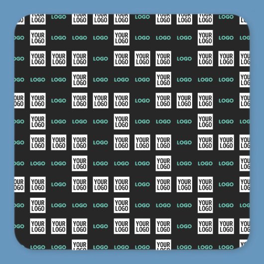 ロゴまたはイメージ | ジグザグパターン(2イメージあり) スクエアシール