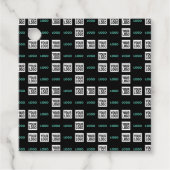 ロゴまたはイメージ | ジグザグパターン（2イメージあり） フェイバータグ (正面)