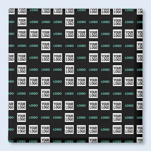 ロゴまたはイメージ | ジグザグパターン（2イメージあり） マグネット