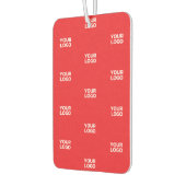 ロゴまたはイメージ/デザインを自動的に並べる カーエアーフレッシュナー (左)