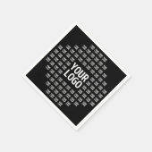 ロゴまたはイメージ | パターユニークン スタンダードカクテルナプキン (角)