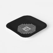 ロゴまたはイメージ | パターユニークン ペーパープレート (傾斜あり)