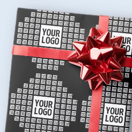 ロゴまたはイメージ | パターユニークン ラッピングペーパー