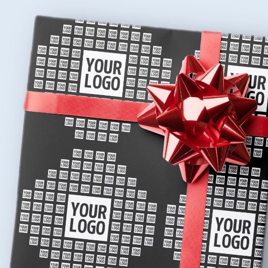 ロゴまたはイメージ | パターユニークン ラッピングペーパー