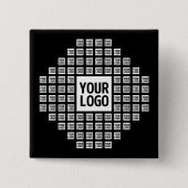 ロゴまたはイメージ | パターユニークン 缶バッジ (正面)