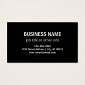 ロゴまたはイメージ | ランダム化されたルッキングテンプレート (裏面)