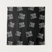 ロゴまたはイメージ | ランダム化されたルッキングテンプレート タペストリー (正面)