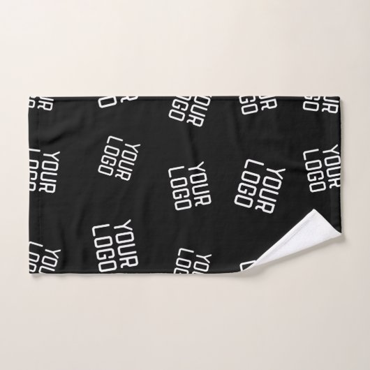 ロゴまたはイメージ | ランダム化されたルッキングテンプレート バスタオルセット (ハンドタオル)