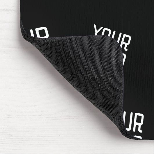 ロゴまたはイメージ | ランダム化されたルッキングテンプレート マウスパッド (コーナー)