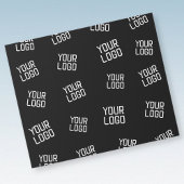 ロゴまたはイメージ | ランダム化されたルッキングテンプレート ラッピングペーパー