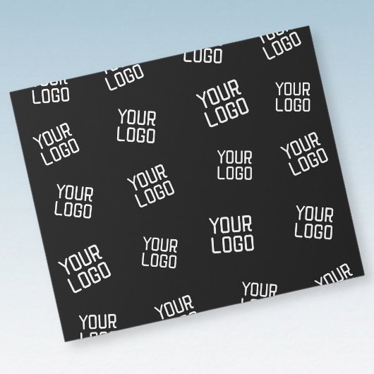 ロゴまたはイメージ | ランダム化されたルッキングテンプレート ラッピングペーパー