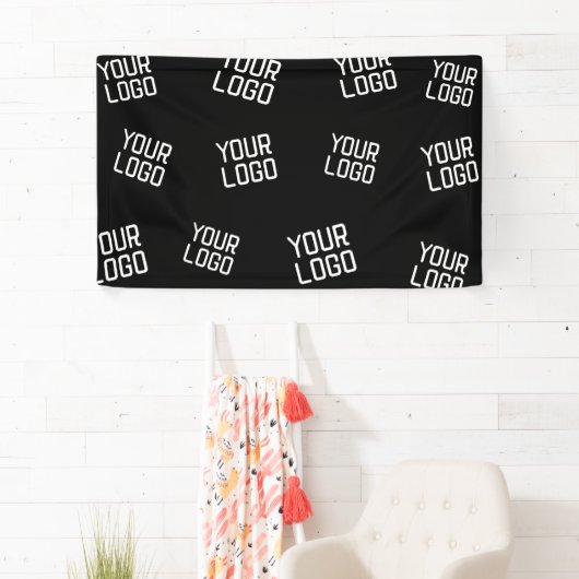 ロゴまたはイメージ | ランダム化されたルッキングテンプレート 横断幕 (インサイチュ)