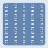 ロゴまたはイメージ | 垂直ストライプパターン スクエアシール