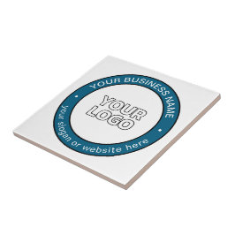 ロゴまたはデザインとカスタマイズ可能な循環文字 タイル