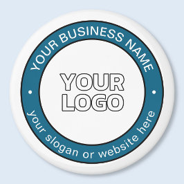 ロゴまたはデザインとカスタマイズ可能な循環文字 マグネット