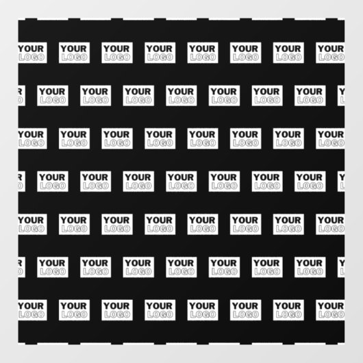 ロゴまたはデザイン |編集可能な色の背景 ウィンドウサイン (シート)