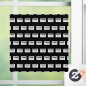 ロゴまたはデザイン |編集可能な色の背景 ウィンドウサイン (ホーム)