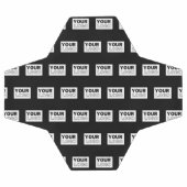 ロゴまたはデザイン |編集可能な色の背景 サッカーボール (フラット)