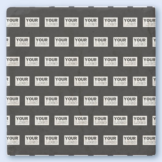 ロゴまたはデザイン |編集可能な色の背景 ストーンコースター