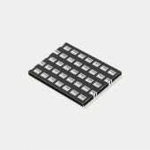 ロゴまたはデザイン |編集可能な色の背景 ポストイット (アングル)