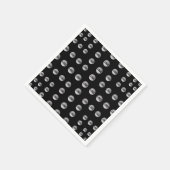 ロゴまたは任意の画像 | パターユニークン スタンダードカクテルナプキン (角)