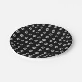 ロゴまたは任意の画像 | パターユニークン ペーパープレート (アングル)