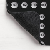 ロゴまたは任意の画像 | パターユニークン マウスパッド (コーナー)