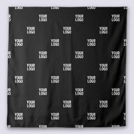 ロゴまたは任意の画像 | 対角線ストライプ線 タペストリー